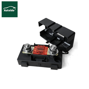 Autoido Hochleistungs-Einweg-Sicherungshalter 32V 20A-200A Edelstahl Gabelbolzen PA66 Flammhemmend für Auto-Audio-Stromversorgungssystem - Product Image 1