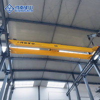 Grue à poutre double électrique de type EOT pour levage de paquets, capacités 5t, 10t, 16t, 20t, pour mine du Henan, à vendre
