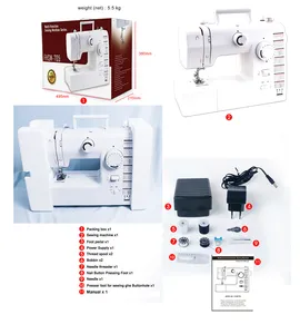2022 Hot VOF Heavy Duty Home Sewing Machine Button Interlock High Speed Sewing Machine With Factory Price