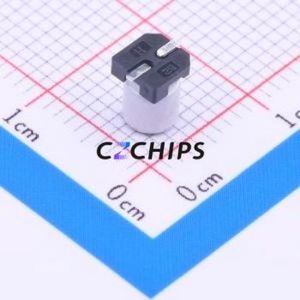 ตัวเก็บประจุอิเล็กโทรไลต์อะลูมิเนียมแบบ SMD รุ่น VT1H2R2M-CRC54, ขนาด D4xL5.4 มม. 2.2uF 20% 50V ขา 4 มม. - Product Image 2