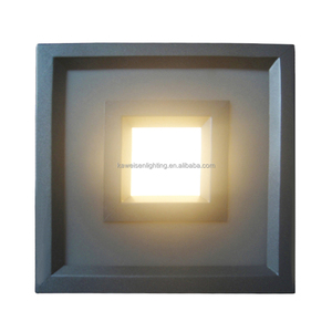 Trong nhà đôi màu 3cct chiếu sáng AC85V-265V 24W + 12W vuông dẫn Trần Tường Bảng điều khiển ánh sáng bi-màu bề mặt gắn đèn khẩn cấp - Product Image 3