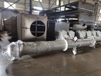 Échangeur de chaleur à coque et à tubes en acier inoxydable sanitaire SS316L, faisceau de tubes fixe pour le refroidissement des produits alimentaires et des boissons