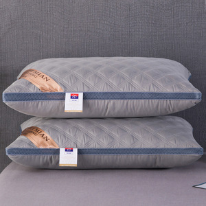 Groothandel zachte luxe hotelkussen kern op maat gemaakte quilted polyestervezel gevulde ergonomische antibacteriële nek kussen bed - Product Image 5