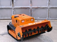 Tondeuse à gazon robotisée à moteur diesel, largeur de coupe 800 mm, 1000 mm, 1200 mm, télécommande, tondeuse à gazon sur chenilles