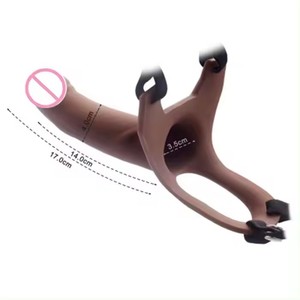 STELLAR PATH Dildo con Correa Hueca de Silicona Líquida, Extensor de Pene Realista, Arnés para Hombres, Juguete Sexual - Product Image 3