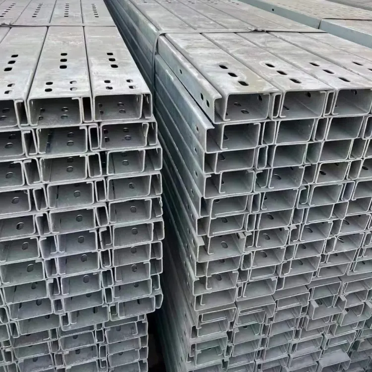 Galvanized C/U Carbon Steel Channels For Building High Quality Profile For Construction Projects