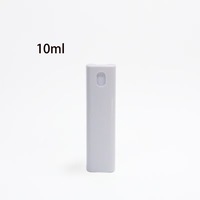 En stock flacon vaporisateur de parfum rechargeable de 10ml en plastique brumisateur d'alcool