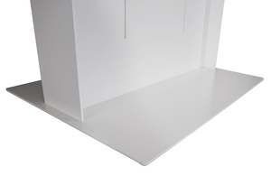 Heavy Duty Double Side Slatwall Cube Estantes de pie Expositor Display Bastidores de <span class=keywords><strong>ropa</strong></span> para tienda minorista - Product Image 6