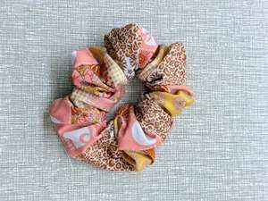 RTS различные печатные бамбуковые волокна шелковая резинка конский хвост зажим для волос галстук - Product Image 6