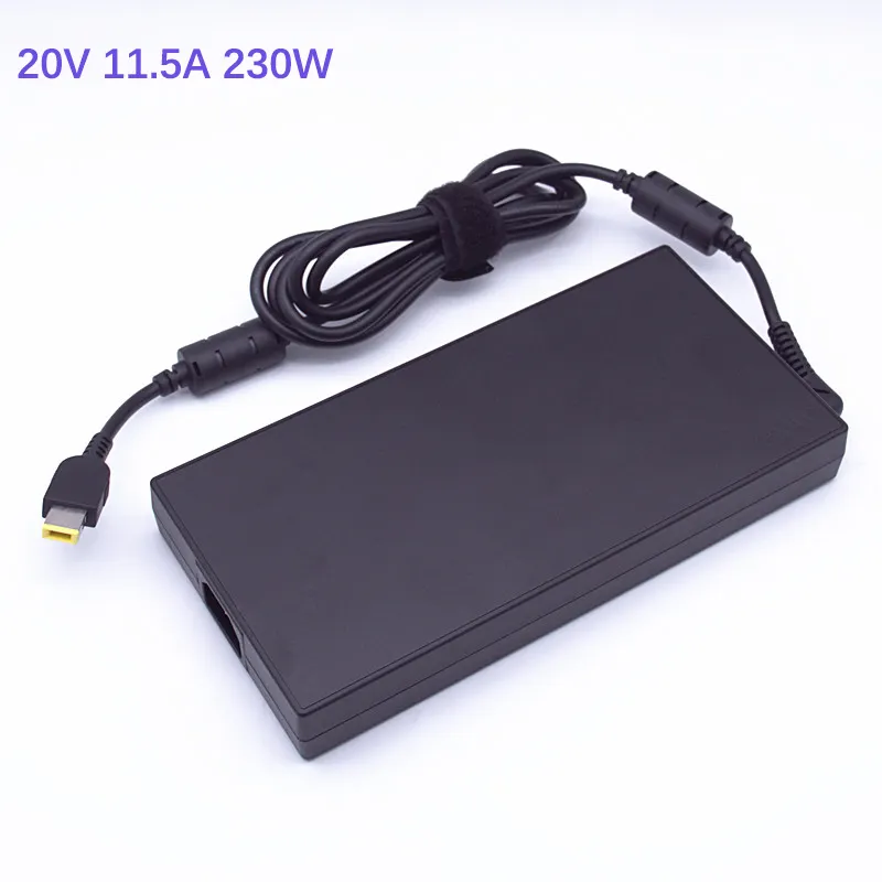 Adaptor AC Laptop Asli 0000hm626 untuk Pengisi Daya Notebook Lenovo ThinkPad P73 LEGION Y540 230W USB 20V 11.5A
