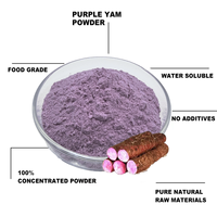 Poudre d'Ube en Gros Qualité Alimentaire Pure en Vrac Extrait de Patate Douce Violette en Poudre