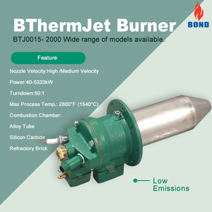 หัวเผาความเร็วสูง ThermJet TJ รุ่น TJ0200 จากโรงงานจีน หัวเผาโลหะผสมความเร็วปานกลาง - Product Image 6