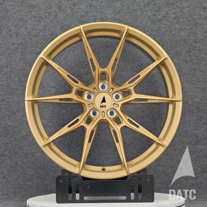 Rines DATC Monoblock Forjados en Oro de 19, 20, 21 y 22 Pulgadas 5x120 para <span class=keywords><strong>BMW</strong></span> M5 <span class=keywords><strong>CS</strong></span>, <span class=keywords><strong>M8</strong></span> Gran Coupé, X5M, X6M Competition - Product Image 1