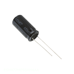 Condensateur autorisé par le distributeur CAP ALUM 470UF 20% 50V RADIAL TH 470 uF à montage traversant ESH477M050AH4AA - Product Image 1