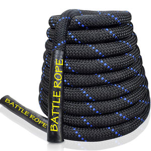 1.5 pollici 30 piedi di diametro fitness nylon darcon esercizio di allenamento corda da battaglia con <span class=keywords><strong>kit</strong></span> di ancoraggio <span class=keywords><strong>per</strong></span> <span class=keywords><strong>palestra</strong></span> domestica all'aperto - Product Image 2