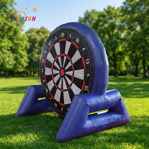 WINSUN Jeux sportifs gonflables, jeu de fléchettes de football, jeu gonflable en PVC - Product Image 1
