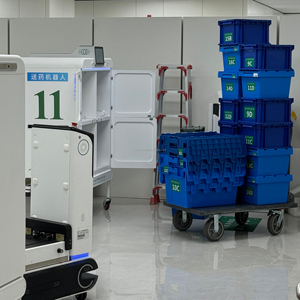 Chất lượng cao bền công nghiệp có thể xếp chồng lên nhau thùng nhựa lưu trữ vận chuyển doanh thu container cho Thiết kế hộp hậu cần - Product Image 1