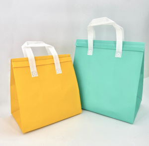 Customized Printed Durable Food-grade Hand-held Non-woven Fabric Insulated Bags - Product Image 6