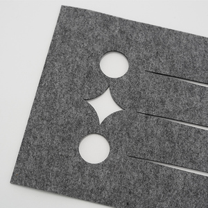 Lot de 5 bandes décoratives en feutre pour clôture extérieure, écran d'intimité, couverture pare-soleil pour clôture grillagée, clôture en bois, jardin et cour - Product Image 3