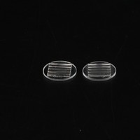 Prisme cylindrique cémenté sur mesure en verre optique BK7, lentille cylindrique achromatique pour le façonnage du faisceau laser et la correction de l'astigmatisme