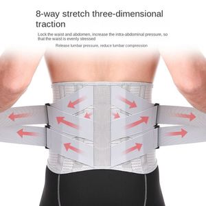 Men's Women's Breathable Lumbar Disc Protrusion Waist Support <b>Belt</b> Protective for Fitness Squats Hard Pulls Abdominal Tinkering - Product Image 4