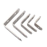 Supports de meubles en acier/acier inoxydable personnalisés en gros, supports triangulaires métalliques, supports d'angle à 90 degrés