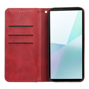 Étui magnétique pour téléphone portable avec porte-cartes pour Sony <span class=keywords><strong>Xperia</strong></span> L3 XZ3 <span class=keywords><strong>XA2</strong></span> Ultra L3 20, étui portefeuille en cuir avec béquille - Product Image 2