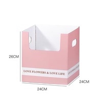 Boîte en carton personnalisée pour l'emballage de grandes fleurs, boîte de transport pour fleurs, pour fleuristes, jardinage, cadeaux