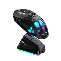 Ratón Inalámbrico para Computadora ONIKUMA DM09 1000hz 12000 DPI, Accesorios de Computadora al por Mayor, Ratón USB Recargable de 600mAh con RGB