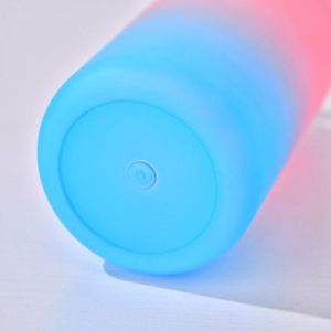 Vasos de Plástico Reciclables con Forma de Lata de 16 oz, Coloridos, con Tapa de PP y Pajita, para Envoltura UV DTF, Disponibles en Almacén de EE. UU. - Product Image 2