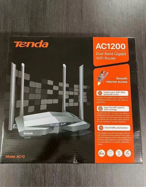 New Original Tenda AC10 Router Wireless Router Wifi Stock Available