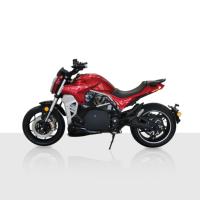 Moto électrique de style Diavel avec moteur QS 3000W 10000W, batterie au lithium 72V120Ah 180Ah, pneus de 100 MPH 200 mm pour adultes