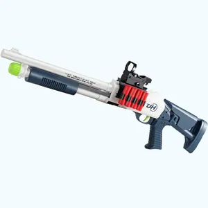 Metal Shotgun Toy For Boy Hot Sale Toy Gun Double Barrel Guns Shell Ejecting Gun Soft Bullet