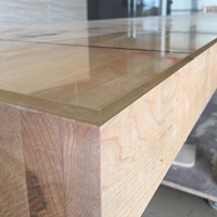 Table de jeu de palets en bois massif de 18 pieds