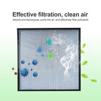 Nouveau filtre HEPA H13 H14 à haute capacité d'absorption de poussière, média en papier de fibre de verre, filtre en boîte, efficacité de filtration de 99,99 %