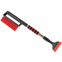Ensemble grattoir et brosse à neige pour voiture TR-3918, outil de déneigement extensible pour pare-brise avec poignée en mousse pour voitures, SUV, camions et fourgonnettes