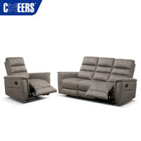 MANWAH pour fauteuil moderne à dossier haut personnalisable avec cadre en métal extensible fauteuil inclinable manuel