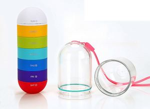 Nouveau produit : Boîte à pilules en plastique pour 7 jours, boîte à capsules - Product Image 2