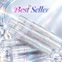 Flower Secret - Gloss à lèvres personnalisé avec logo privé - Formule naturelle hydratante et repulpante - Brillance bleue - Maquillage professionnel