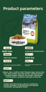 Alimento Seco para Perros, Tipo Puff Horneado, Alto Contenido de Carne, Alto Contenido de Proteínas, Carne de Res y Algas Marinas, Fabricante OEM de China - Product Image 5