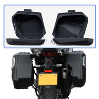 Ensemble de valises latérales 33+26L, boîte à bagages arrière rigide avec serrure pour moto Honda X-ADV 750 avec porte-bagages arrière et support