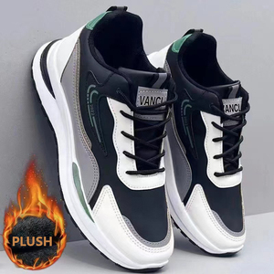 Chaussures décontractées et sportives pour hommes 2026, grande taille, noires, en maille respirante, baskets tendance pour le printemps - Product Image 5