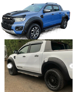 YCSUNZ 4x4 Parafanghi Neri Opachi per <span class=keywords><strong>Ford</strong></span> <span class=keywords><strong>Ranger</strong></span> Wildtrack 2019 2020 2021, <span class=keywords><strong>Accessori</strong></span> per Parafanghi - Product Image 6