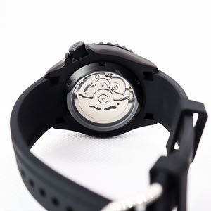 Montre mécanique de luxe pour homme, nouvelle conception, acier inoxydable noir, étanche, 20 mm, longueur réglable, haute qualité - Product Image 4