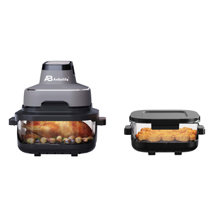 ANBO OEM <span class=keywords><strong>Friteuse</strong></span> à air 4L 6L 1500W Écran tactile LED 10 préréglages Tube chauffant 304 Panier compatible lave-vaisselle BIS PSE KC - Product Image 5