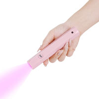 Nouvelle arrivée Lampe à ongles UV LED double mode, détachable, portable et à col de cygne flexible