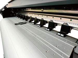 X罗兰工厂2200毫米双头生态溶剂打印机节能大幅面生态溶剂喷墨打印机 - Product Image 3