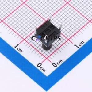 SMG-01-H095A1 Tactile Switch DIP-4P,6x6mm Switch Single Pole Single Throw Round Button 2.5N 6mm - Product Image 2
