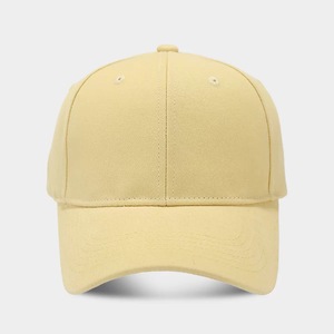 Low MOQ Sun Protection Basic Solid Baseball <b>Hat</b> Lightweight 100% Cotton Adjustable Cap <b>For</b> Outdoor Activities All Seasons - Product Image 3