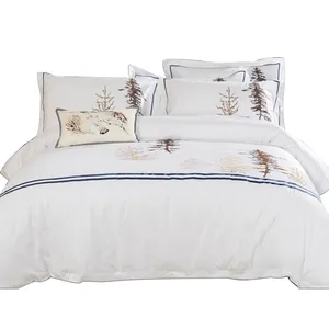 duvet cover double - hotel,poly cotton hotel bedding bed set duvet cover